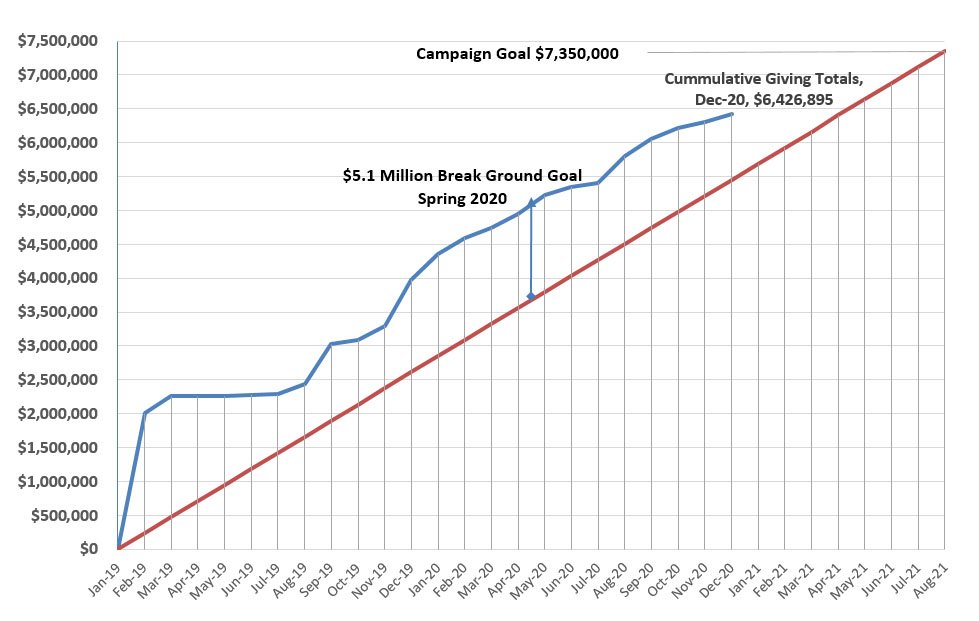 campaign progress chart
